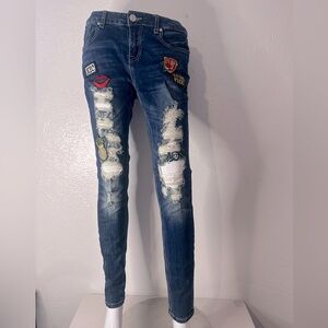 stretch skinny jeans sz 9